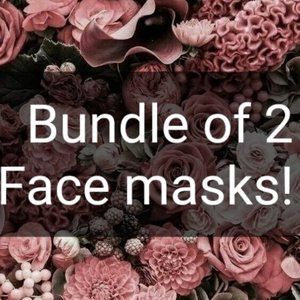 Facemasks! Bundle of 2!